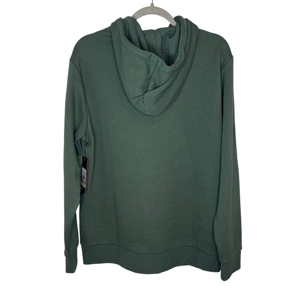 Reebok Core Hoodie Duck Green Fleece Lined Men's M MSRP $55 NWT - Picture 3 of 4